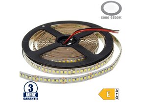 196SMD/m 20W/m 24V Professional LED Streifen 2835 Kaltweiß 5m