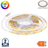 320SMD/m 10W/m 24V COB LED Streifen CRI90+ Neutralweiß 5m