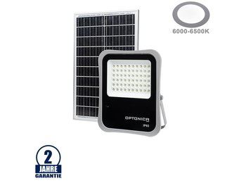 30W LED Fluter solar-betrieben inkl. Akku 3,2V/25Ah