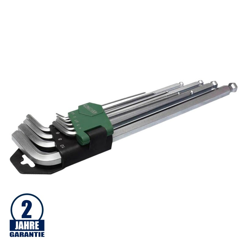 Stiftschlüsselsatz 9-teilg