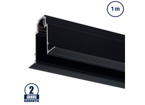 48V Stromschiene R35 Einbau Magnetic Line Schwarz 1m