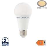 14W LED E27 A60 Birne Kunststoff Warmweiß