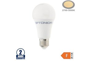 14W LED E27 A60 Birne Kunststoff Warmweiß