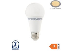 14W LED E27 A60 Birne Kunststoff Warmweiß