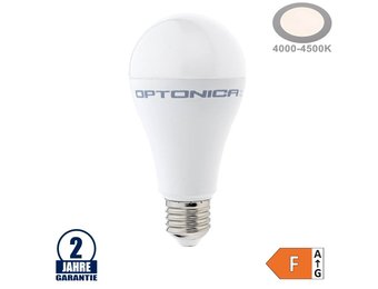17W LED E27 A65 Birne Kunststoff Neutralweiß