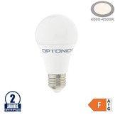 10,5W LED E27 A60 Birne Kunststoff Neutralweiß