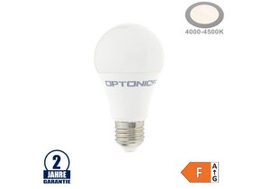 10,5W LED E27 A60 Birne Kunststoff Neutralweiß