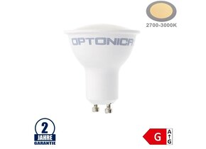 4,5W LED SMD GU10 Spot 110° Warmweiß