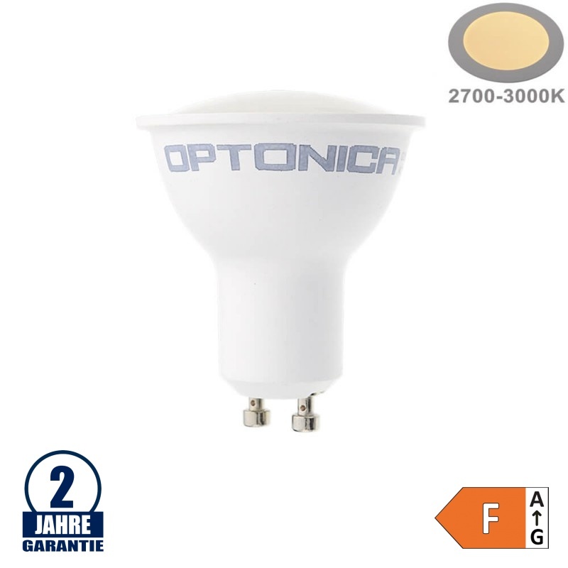 6,5W LED SMD GU10 Spot 110° Warmweiß
