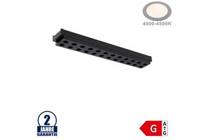10W LED Strahler 24-flammig für 48V Mini Magnetic Line Neutralweiß