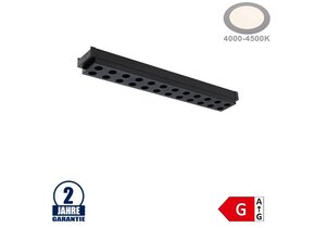 10W LED Strahler 24-flammig für 48V Mini Magnetic Line Neutralweiß