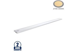 3,5W LED Schranklicht mit Bewegungsmelder Silber Warmweiß