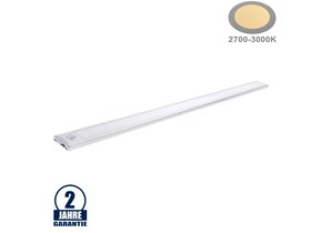 3,5W LED Schranklicht mit Bewegungsmelder Silber Warmweiß