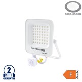 30W LED SMD Fluter weißes Gehäuse mit Bewegungsmelder Kaltweiß