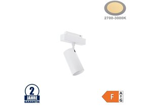 12W Schienenspot für 48V Stromschiene R35 Magnetic Line Weiß Warmweiß