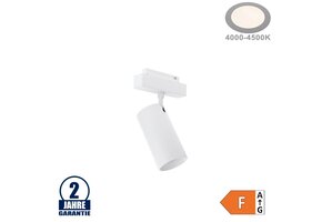 20W Schienenspot für 48V Stromschiene R35 Magnetic Line Weiß Neutralweiß