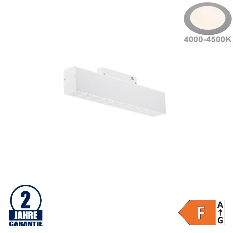 20W Strahler 10-flammig für 48V Stromschiene R35 Magnetic Line Weiß Neutralweiß