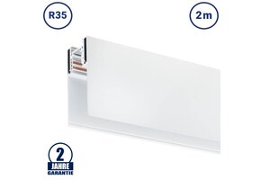 48V Stromschiene R35 Magnetic Line Weiß 2m