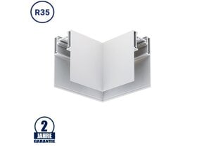 Eckstück R35 Aufputz für 48V Stromschiene Magnetic Line Weiß