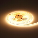 320SMD/m 10W/m 24V Mini COB LED Streifen Warmweiß 5m