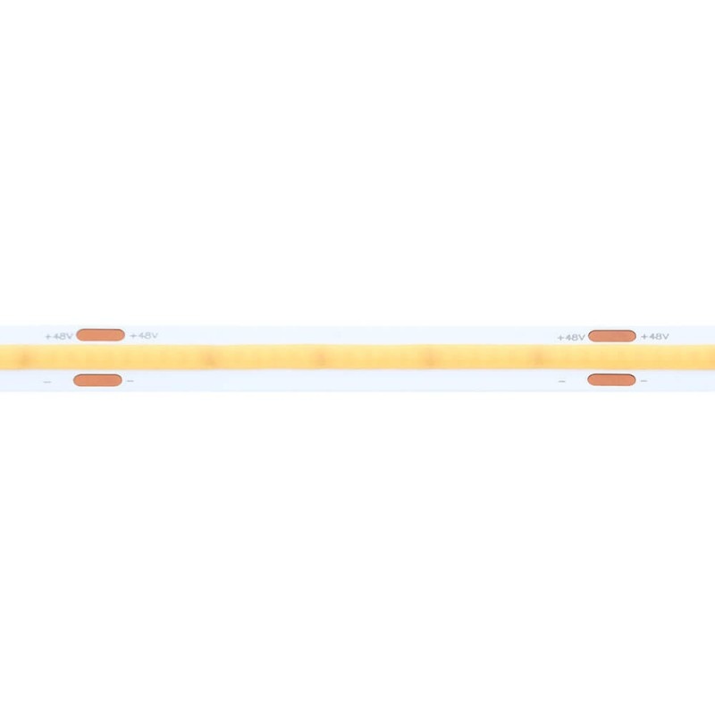 504SMD/m 6W/m 48V COB LED Streifen Warmweiß 25m