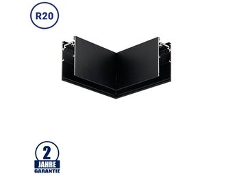 Eckstück R20 Aufputz für 48V Stromschiene Magnetic Line