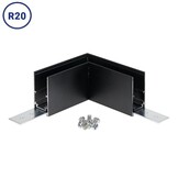 Eckstück R20 Aufputz für 48V Stromschiene Magnetic Line