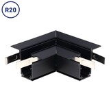 Eckstück R20 Einbau für 48V Stromschiene Magnetic Line