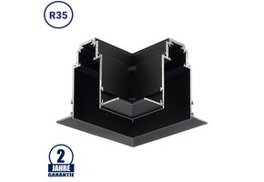 Eckstück R35 Einbau für 48V Stromschiene Magnetic Line