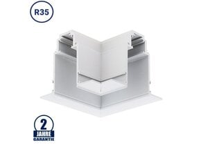 Eckstück R35 Einbau für 48V Stromschiene Magnetic Line Weiß