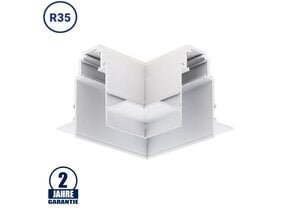 Eckstück R35 Einbau V2 für 48V Stromschiene Magnetic Line Weiß