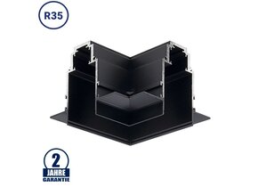 Eckstück R35 Einbau V2 für 48V Stromschiene Magnetic Line