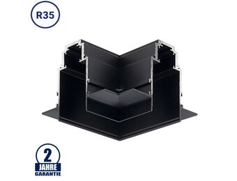 Eckstück R35 Einbau V2 für 48V Stromschiene Magnetic Line