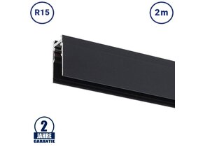 48V Stromschiene R15 Aufbau Magnetic Line Schwarz 2m