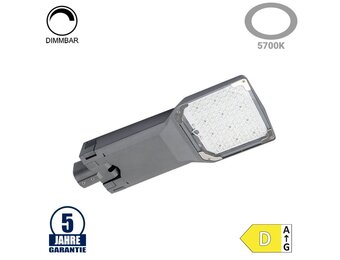 100W LED Straßenleuchte Moso 0-10V Dimmbar mit Dämmerungssensor 5700K