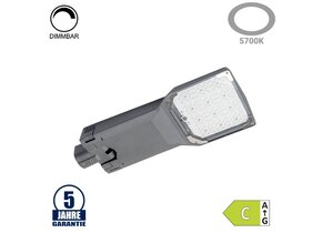 75W LED Straßenleuchte Moso 0-10V Dimmbar mit Dämmerungssensor 5700K