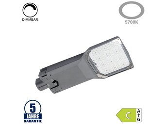 75W LED Straßenleuchte Moso 0-10V Dimmbar mit Dämmerungssensor 5700K