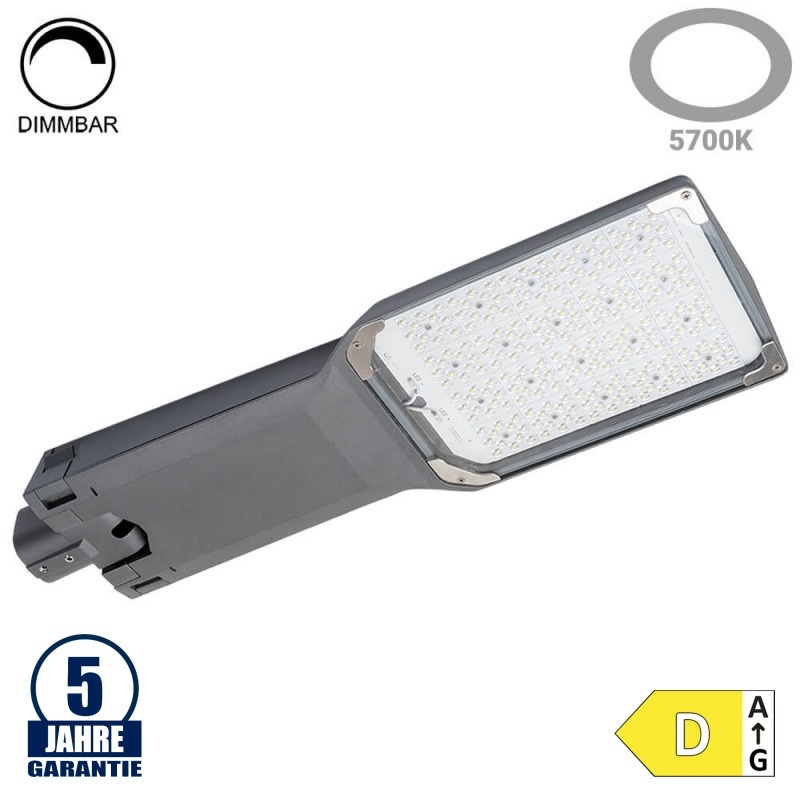 200W LED Straßenleuchte Professional Moso 0-10V Dimmbar 5700K