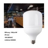 LED-Hochleistungslampe T140 50W E27