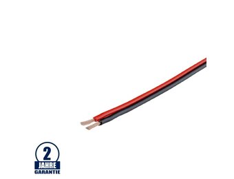 1m Kabel 2-polig 2x1,5