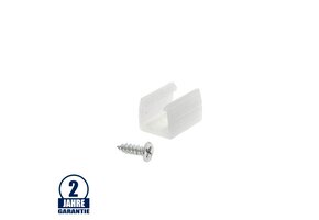 Montagehalterung LED COB Streifen spritzwassergeschützt