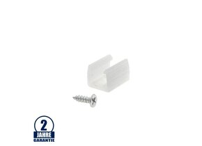 Montagehalterung LED COB Streifen spritzwassergeschützt