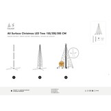 LED Weihnachtsbaum Fairybell H 150cm 240 LEDs