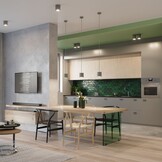 Deckenleuchte ORBIS 2 graug