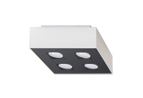 Deckenleuchte MONO 4 weiß