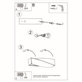 Wandleuchte Keramik SIGMAg