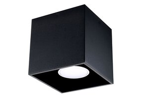 Deckenleuchte QUAD 1 schwarz