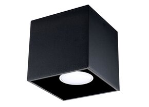 Deckenleuchte QUAD 1 schwarz