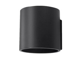 Wandleuchte ORBIS 1 schwarz