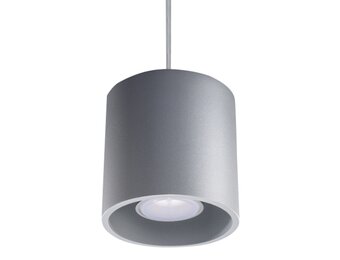 Hängeleuchte ORBIS 1 grau